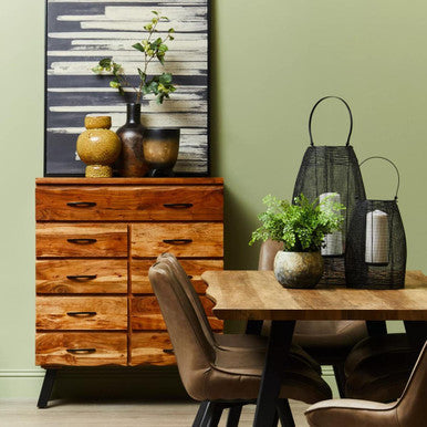 Trento Black Finish Small Lantern