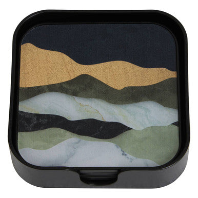 Celina Set Of Four Square Coasters