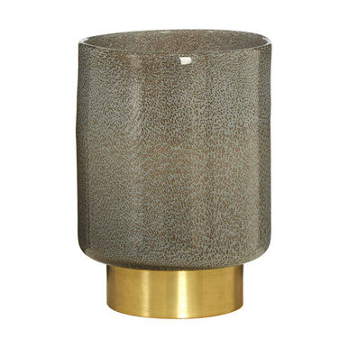 Small Grey and Gold Vase | Cleo