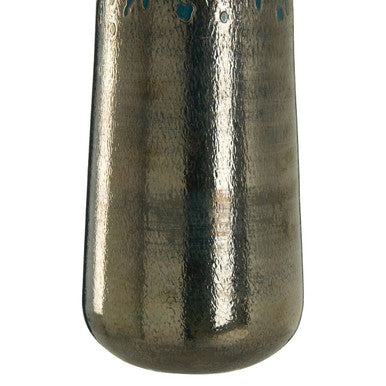 Blue Speckled Glass Large Vase | Caris