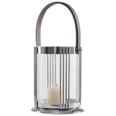 Small Silver Finish Lantern | Astro