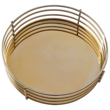 Round Gold Tray | Astro