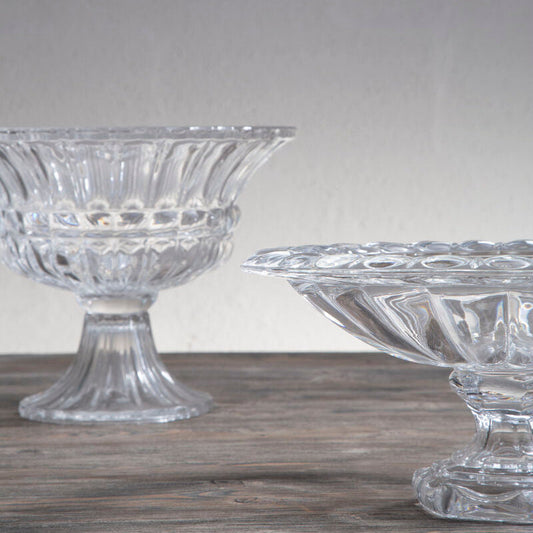 Savita Footed Vase with Wide Lip