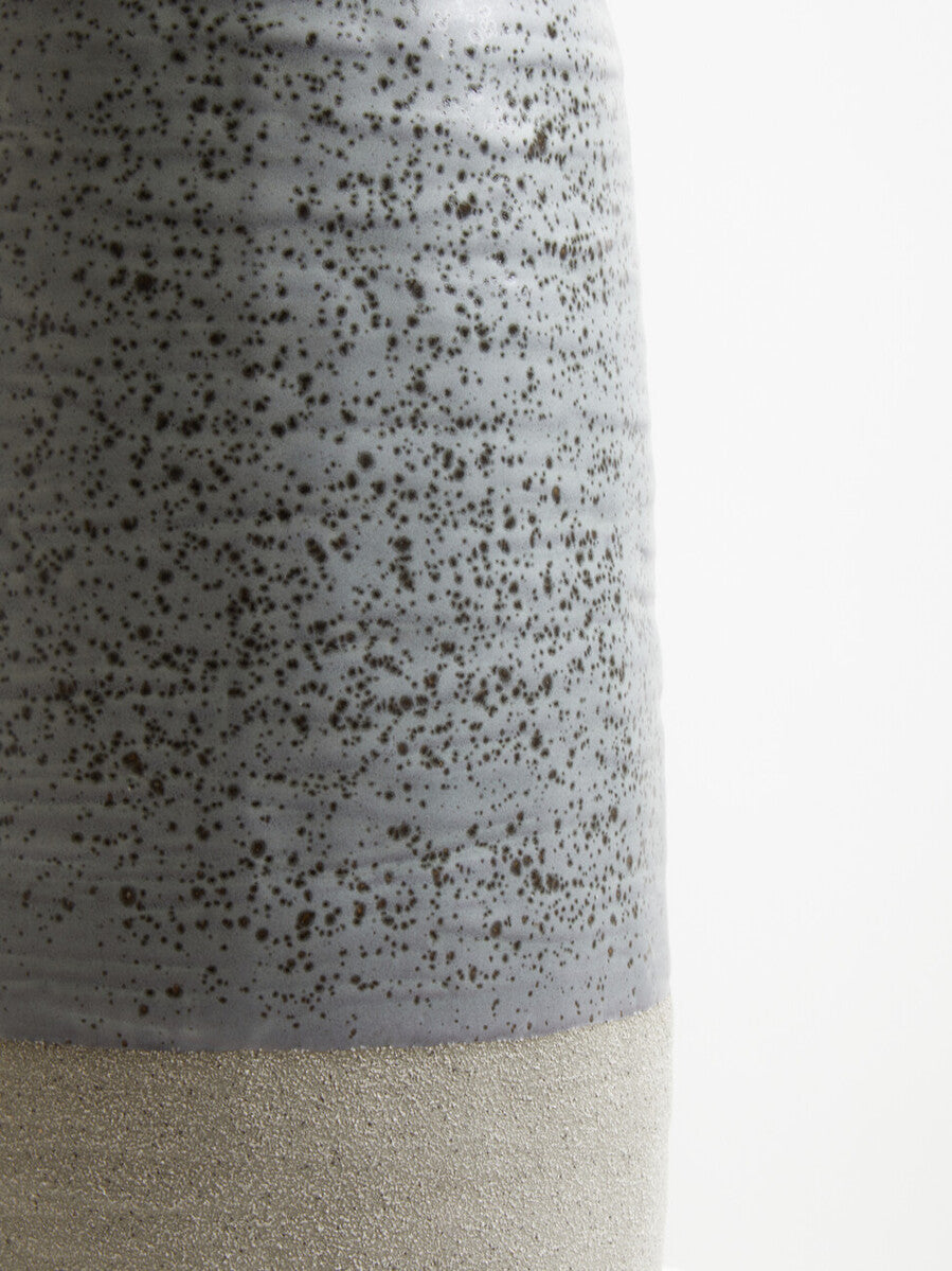 Caldera Grey Bottled Vase