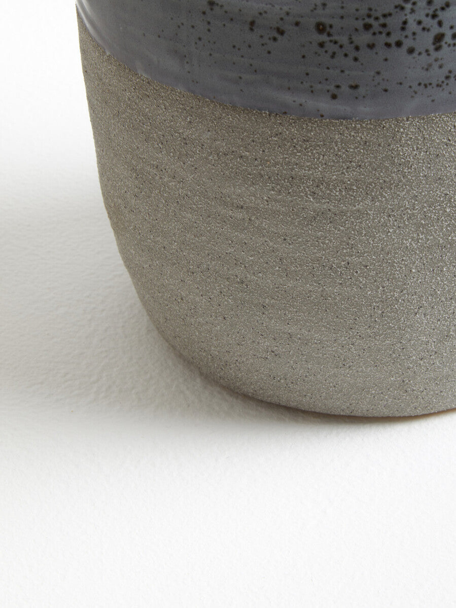 Caldera Grey Bottled Vase