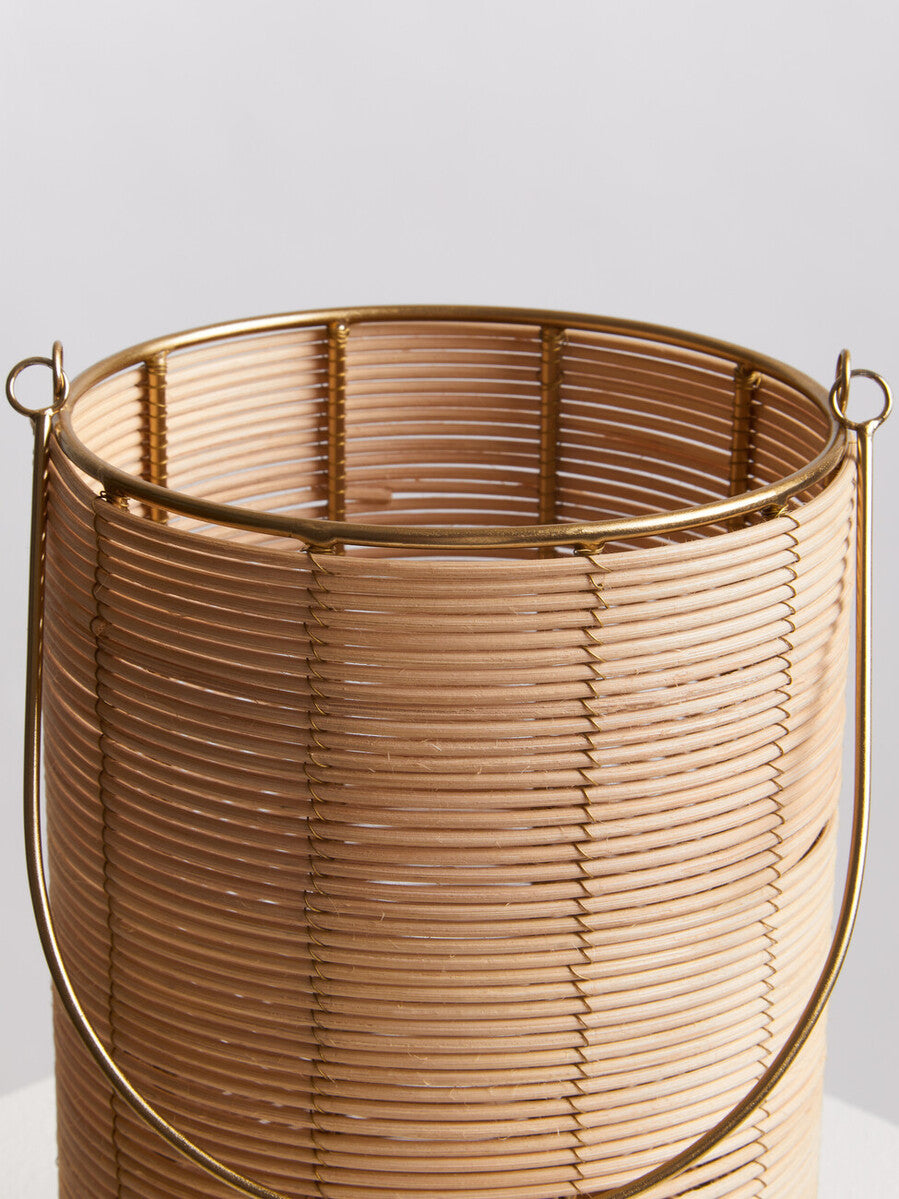 Malacca Medium Hurricane Candle Holder