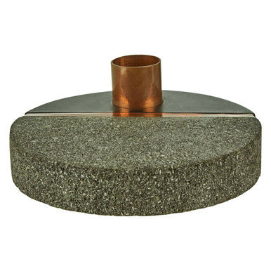 Pedra Lava Stone Candle Holder