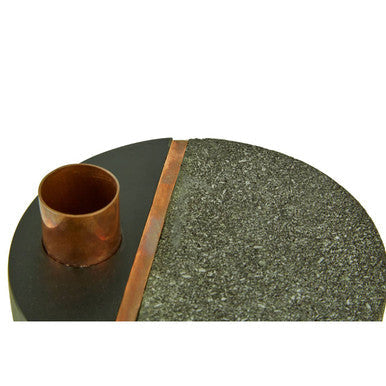 Pedra Lava Stone Candle Holder