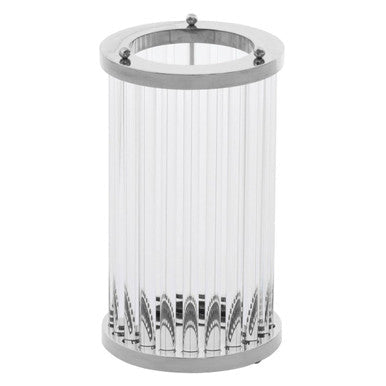 Franklin Large Silver Finish Candle Holder