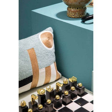 Marble and Wood Chess Set | Flos