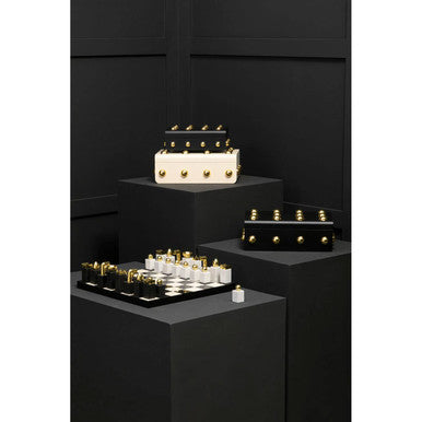 Frida Small Cream and Gold Trinket Box