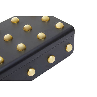 Large Black and Gold Trinket Box | Frida