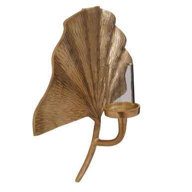 Ginkgo Medium Wall Sconce Candle Holder | Prato
