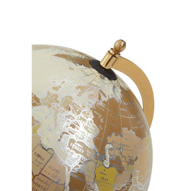 Churchill Gold Effect Globe