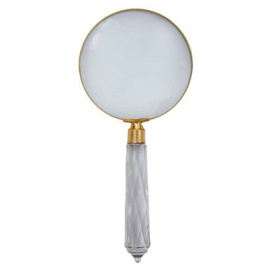 Churchill Antique Gold Finish Magnifying Glass