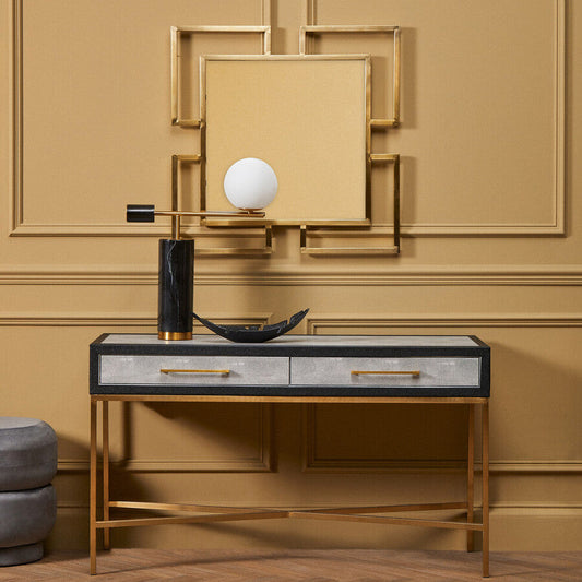 Prato Black Finish Curved Leaf Dish