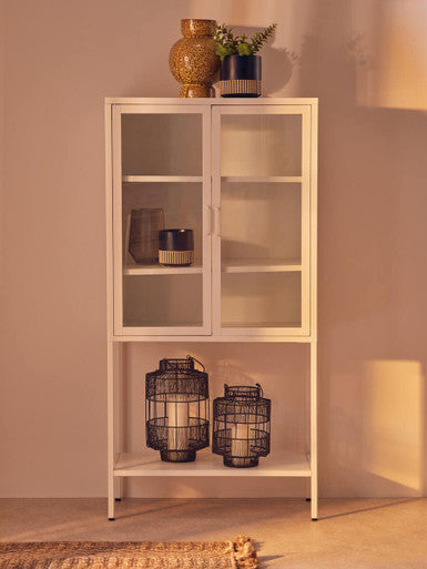 Enzo Small Black Wire Lantern