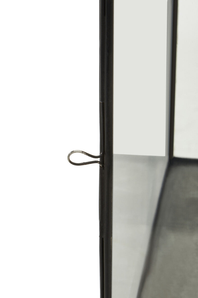 Large Black Square Lantern | Preston