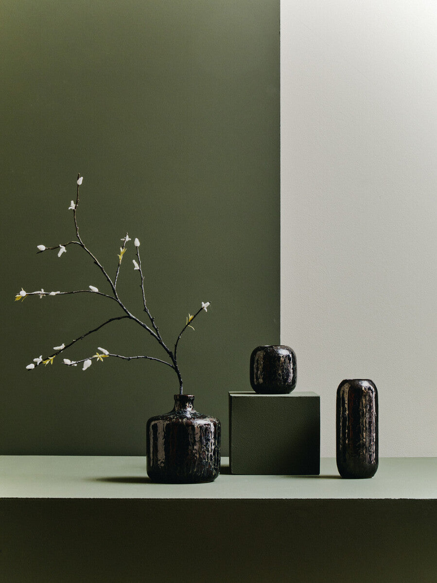 Silas Dark Blue Planter