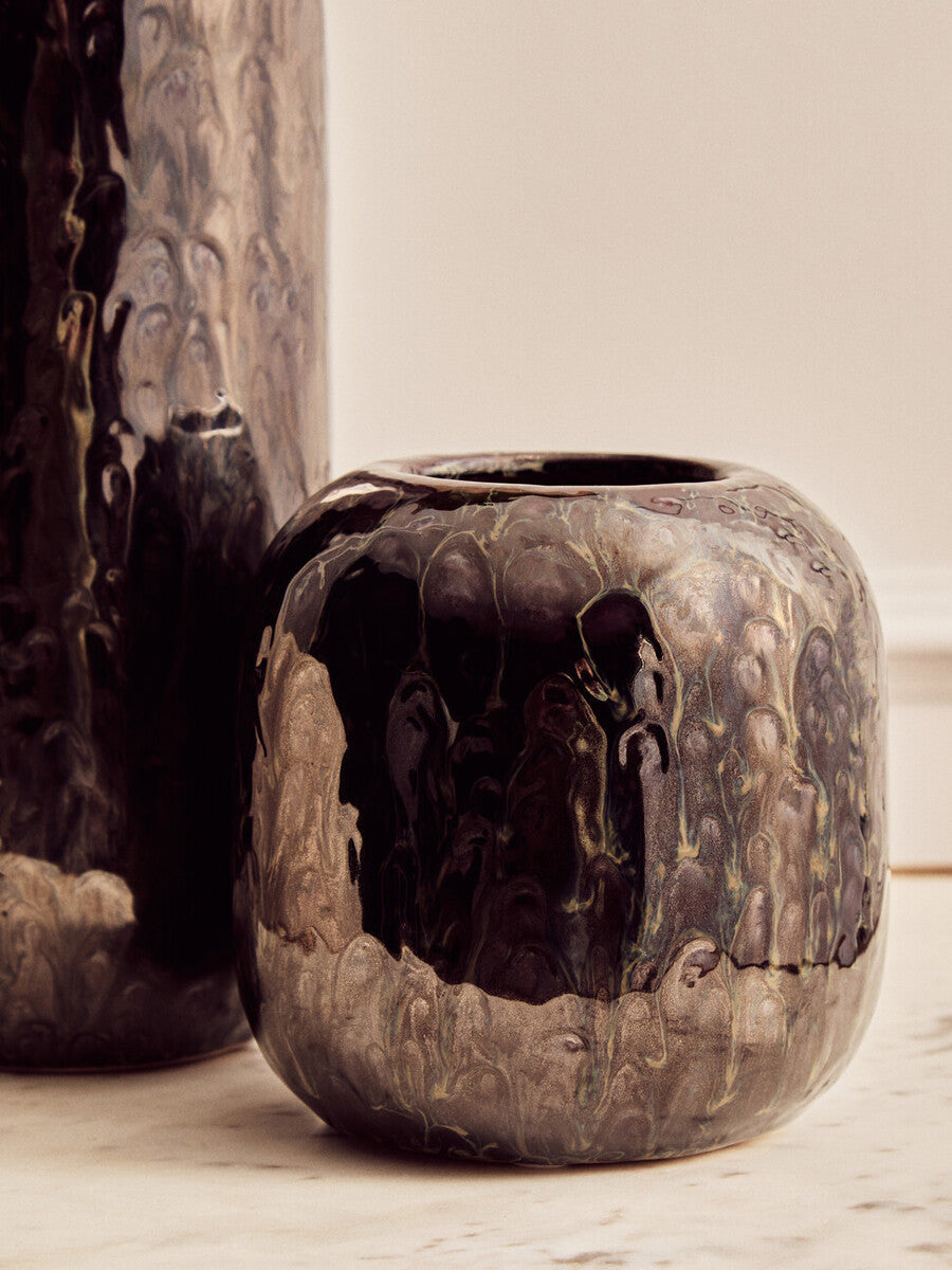 Silas Dark Blue Planter