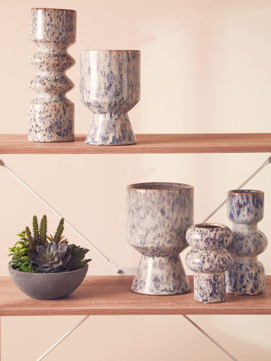 Shai Small Speckled Beige Vase