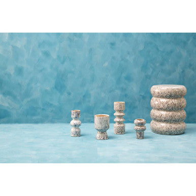 Shai Large Beige Speckled Vase