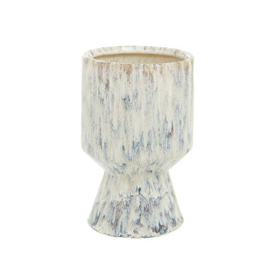 Shai Small Beige Speckled Planter