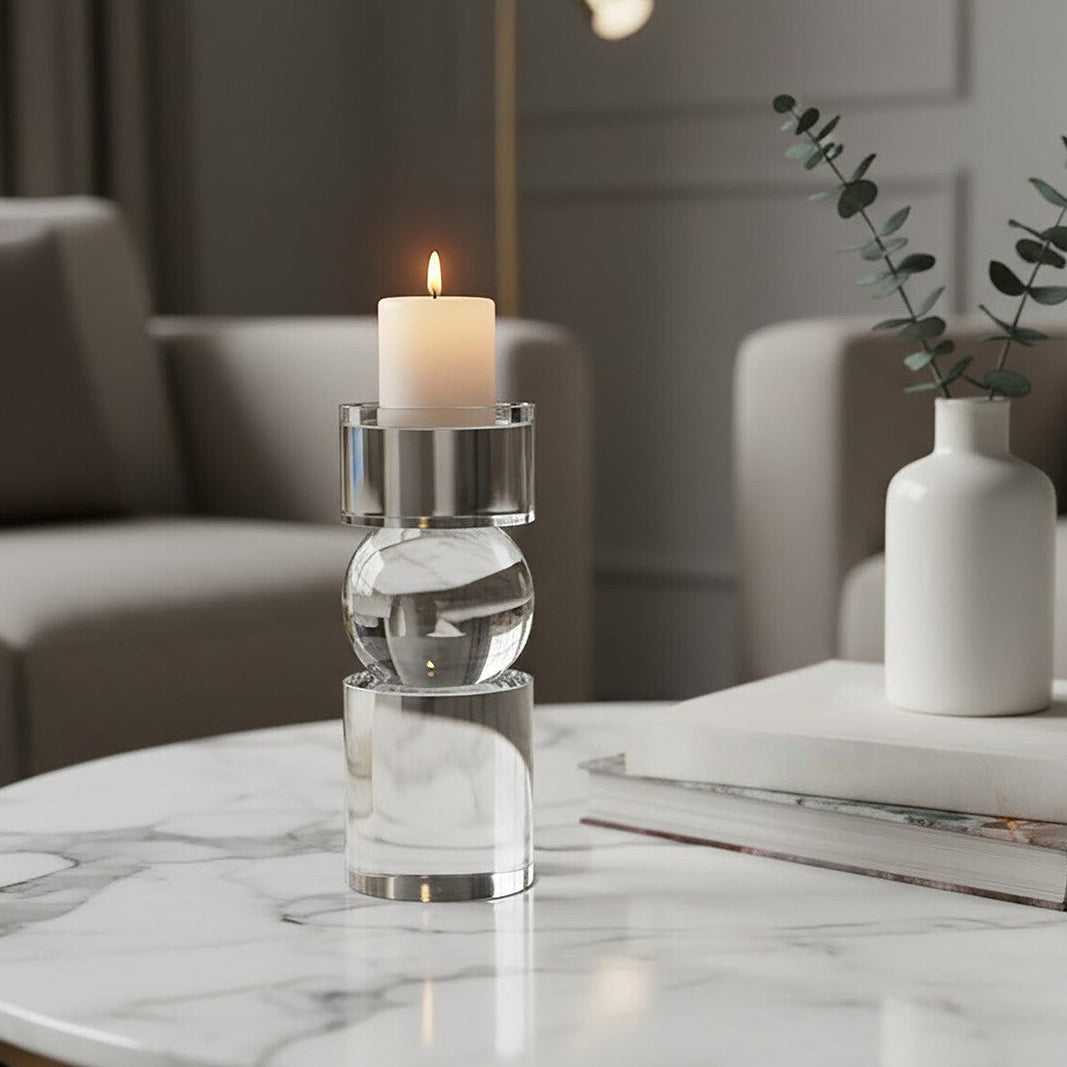 Carrie Small Crystal Bubble Candle Holder