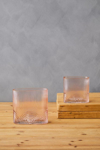 Small Pink Glass Vase | Bardi