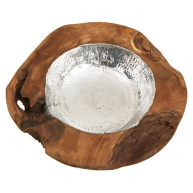 Seraya Teak Wood Bowl