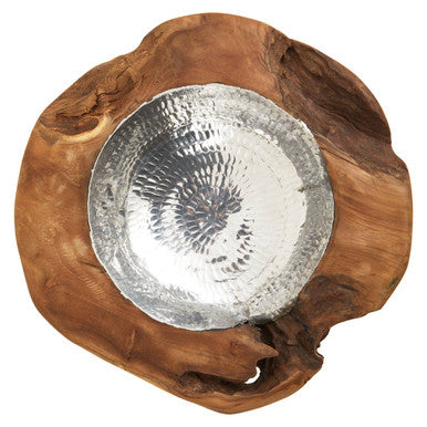 Seraya Teak Wood Bowl