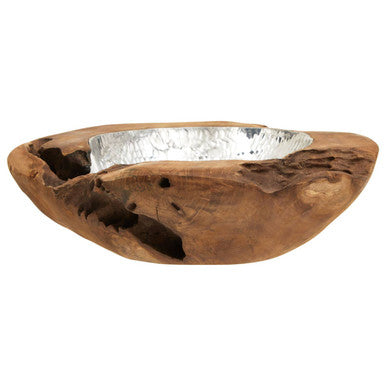 Seraya Teak Wood Bowl