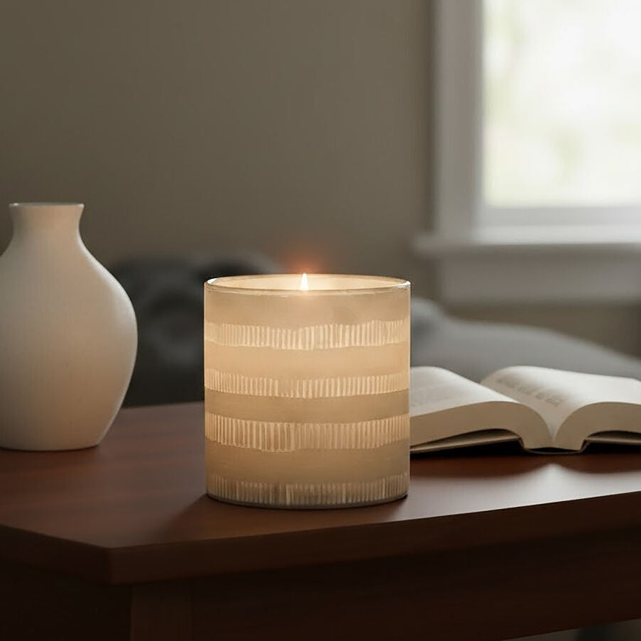 Briella Small Glass Candle Holder