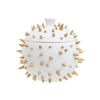 Picos White and Gold Spikes Small Box