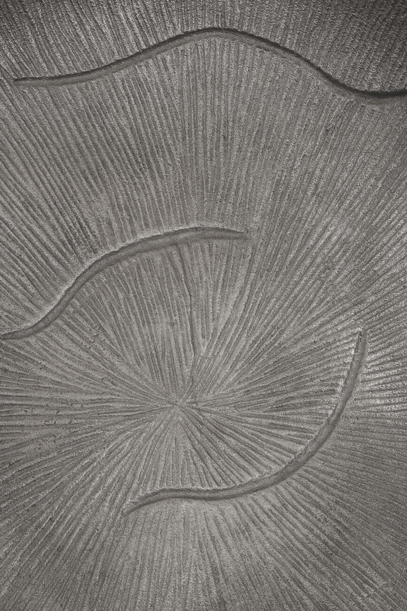 Silva Large Oak Effect Silver Bowl