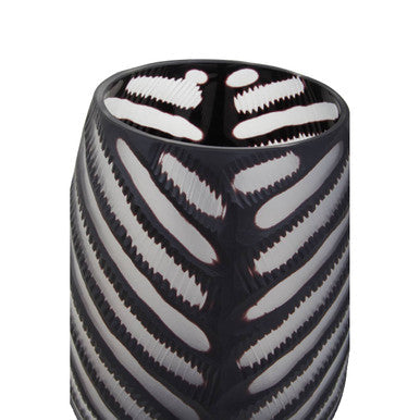 Large Chevron Cut Vase | Hessa
