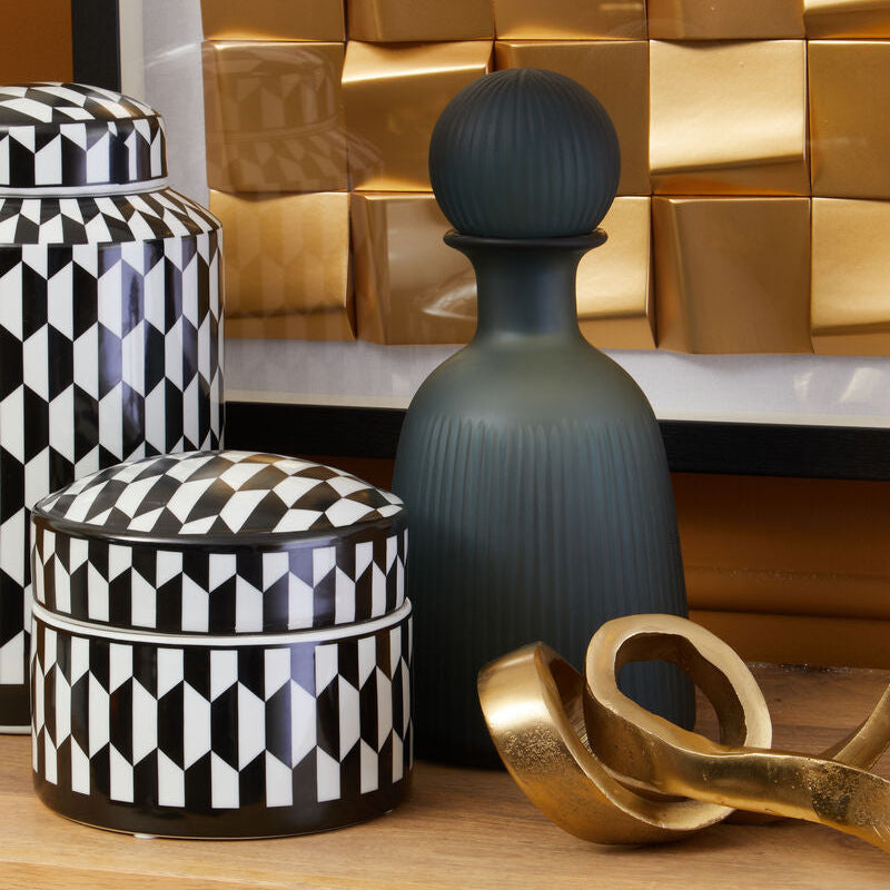 Medium Blue Bottle Vase | Hira