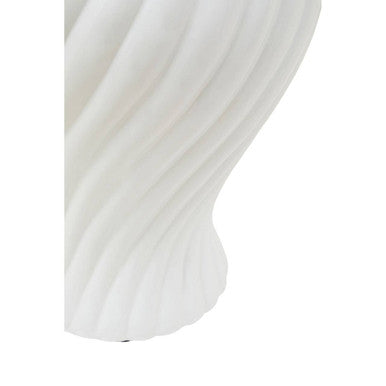 Damson Large Ceramic White Jar