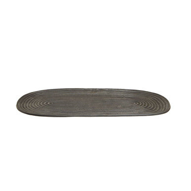Dax Small Grey Oval Dish