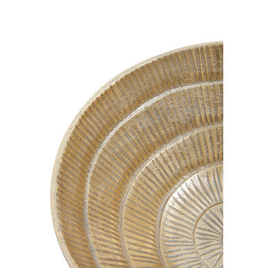 Deomali Small Two Toned Black And Gold Finish Bowl