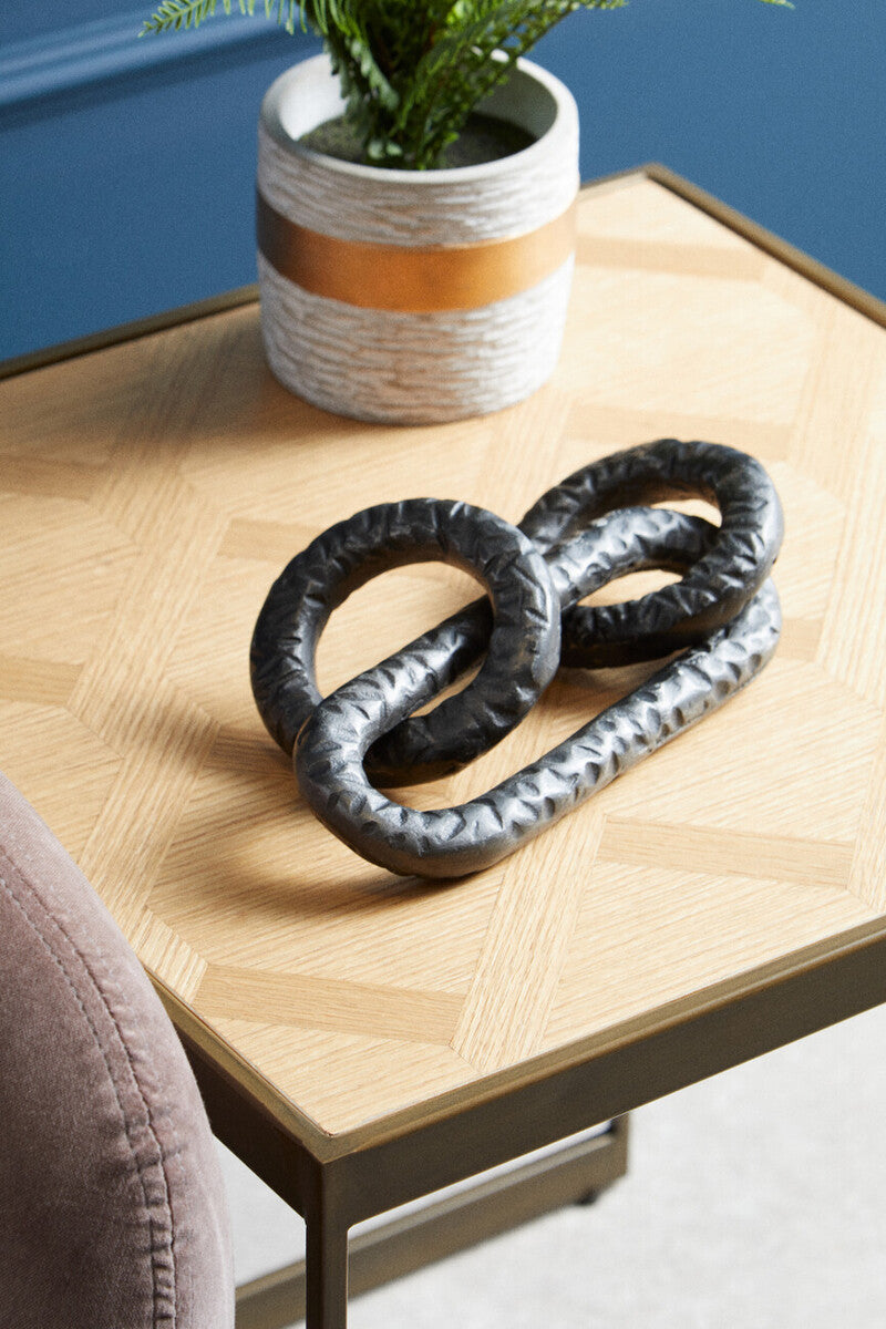 Prato Grey Chain Sculpture