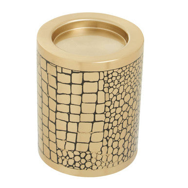 Small Crocodile Pattern Candle Holder | Meko