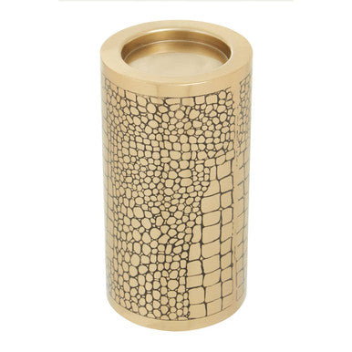 Large Crocodile Pattern Candle Holder | Meko