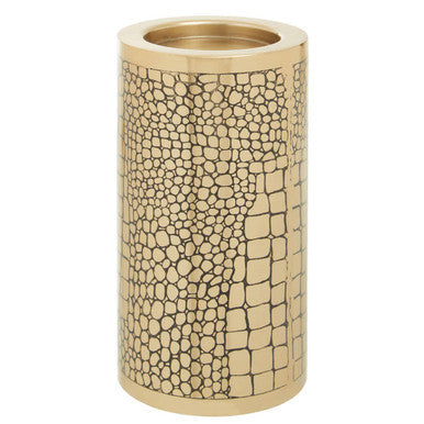 Large Crocodile Pattern Candle Holder | Meko