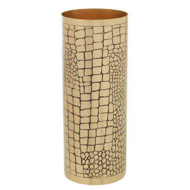 Large Croc Pattern Vase | Meko