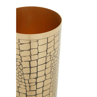 Large Croc Pattern Vase | Meko