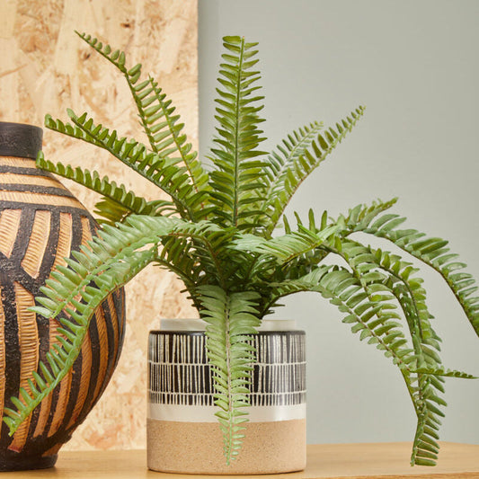 Jada Small Striped Planter