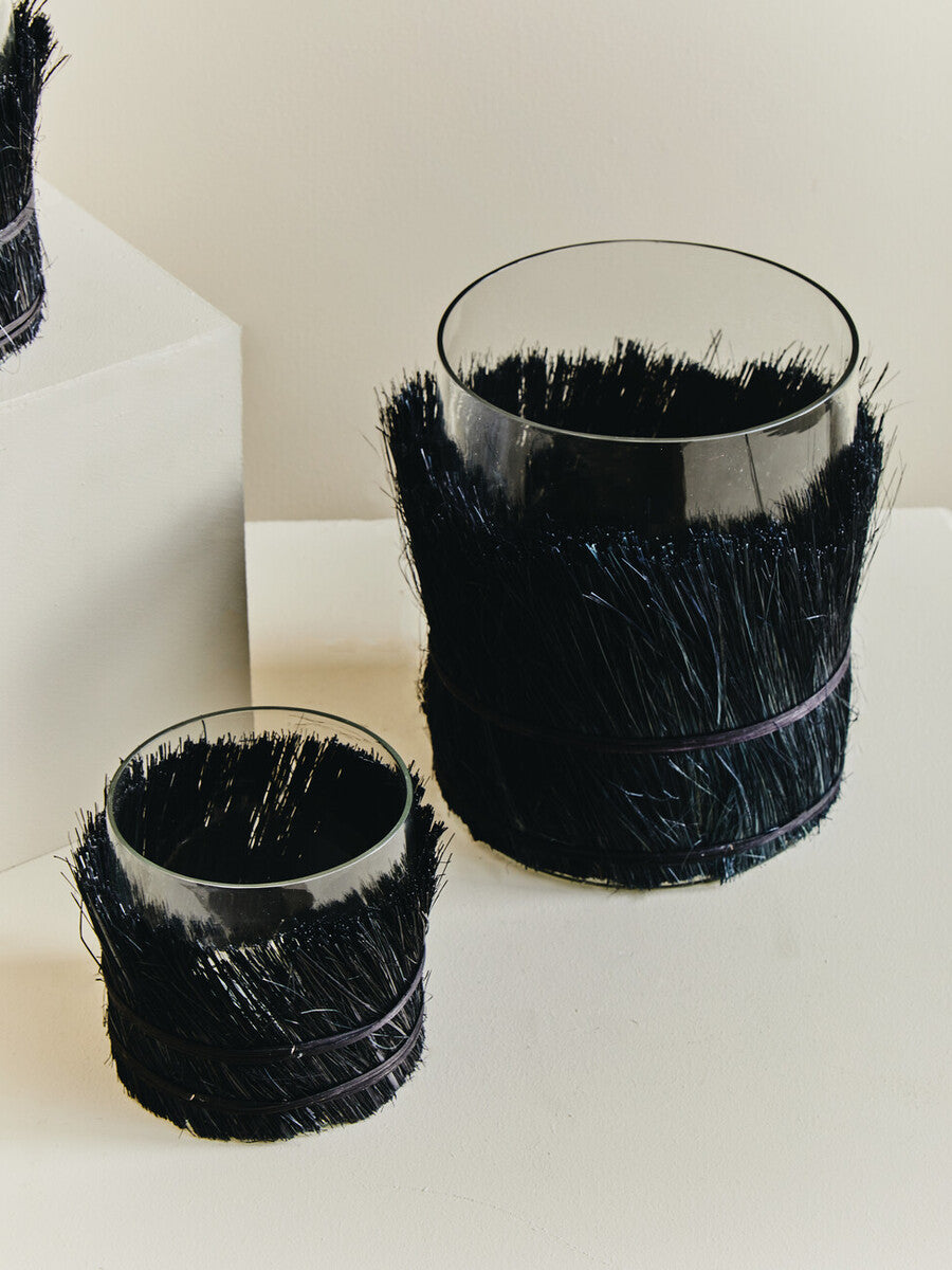 Black Large Candle Holder | Kuta