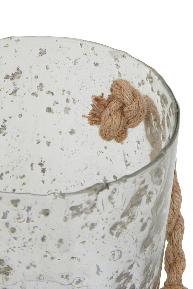Natural Rope Large Lantern | Kuta
