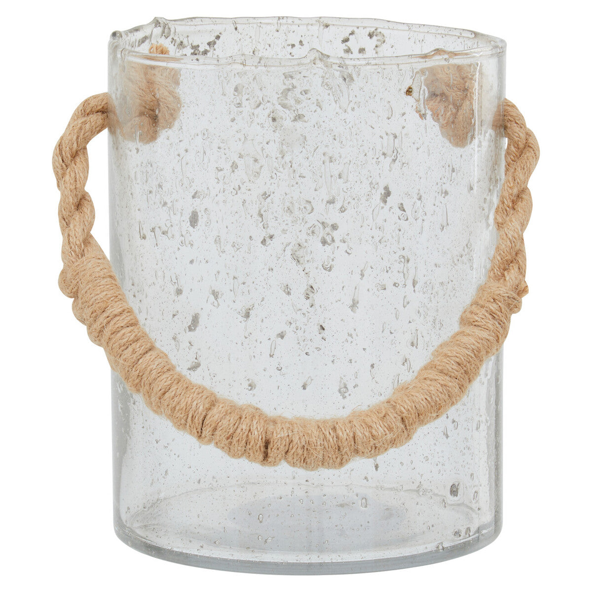 Natural Rope Medium Lantern | Kuta